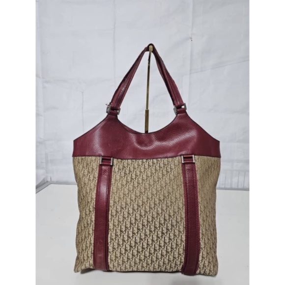 Authentic CHRISTIAN DIOR Street Chic Trotter Monogram Canvas Tote Bag - Picture 11 of 11